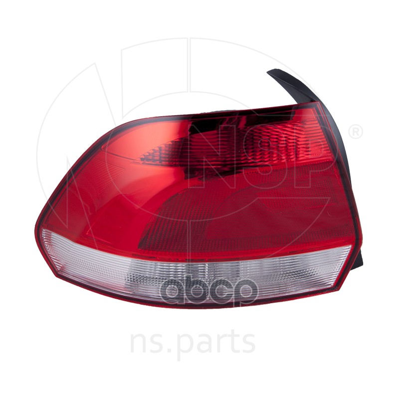 фото Фонарь задний левый volkswagen polo v sedan (09-15) (без платы) nsp арт. nsp086ru945111f