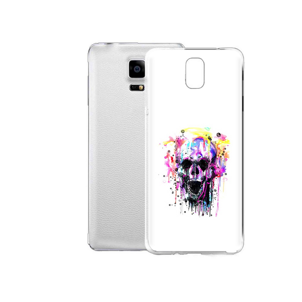 Чехол MyPads Tocco для Samsung Galaxy Note Edge граффити череп (PT11952.563.298)