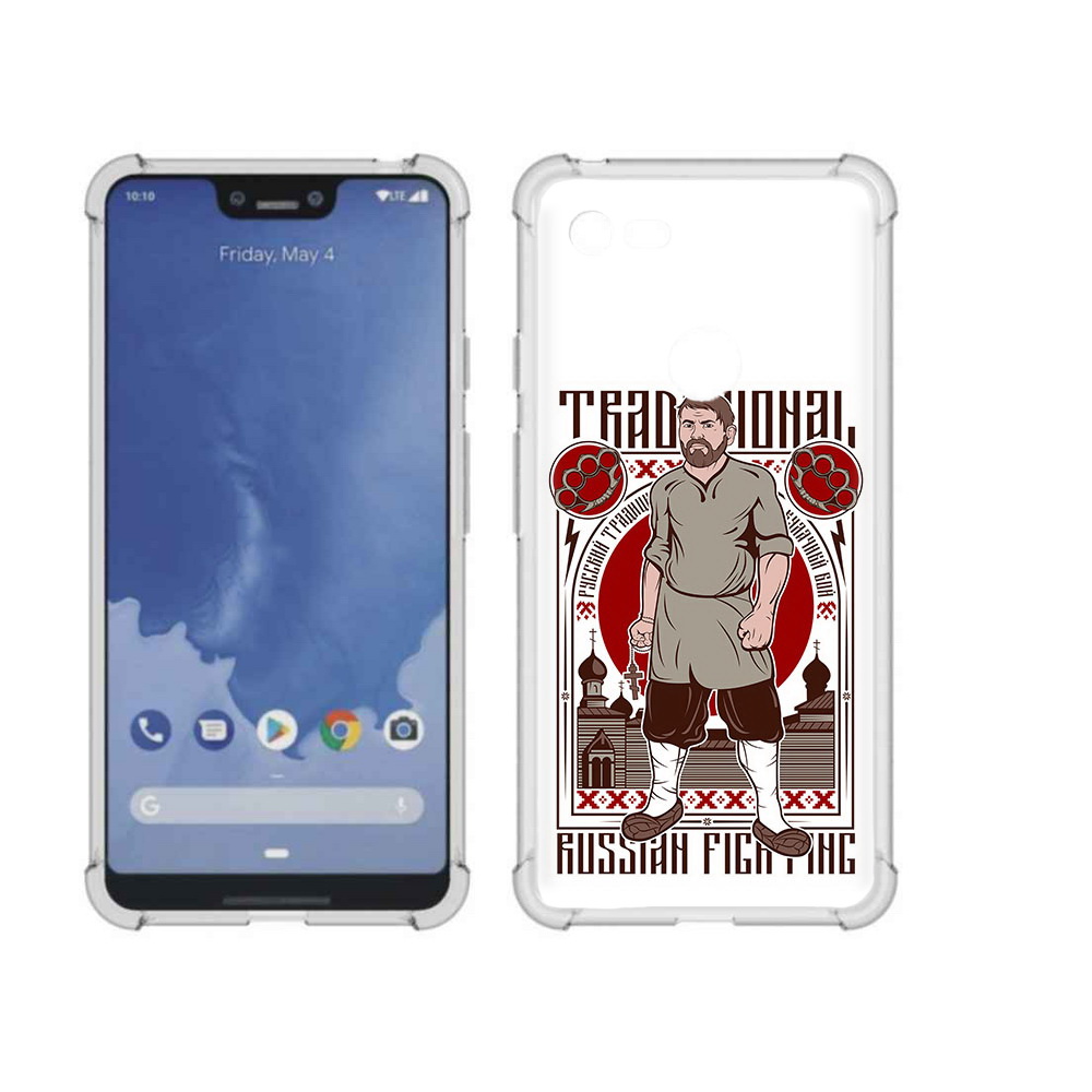 

Чехол MyPads Tocco для Google Pixel 3 XL Традициональный мужчина, Прозрачный, Tocco