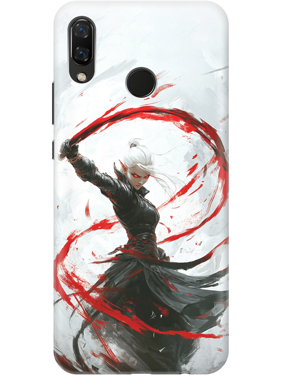 

Силиконовый чехол на Huawei Nova 3 с принтом "Эльфийка", Прозрачный;белый;красный;черный, 718981185