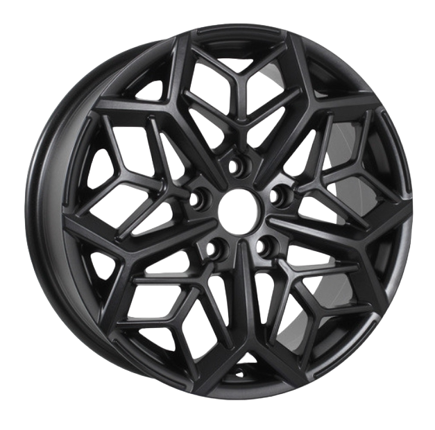 

Колесный диск KDW KD1710 R17x7 5x114.3 ET50 CB66.1 Black Front Polished