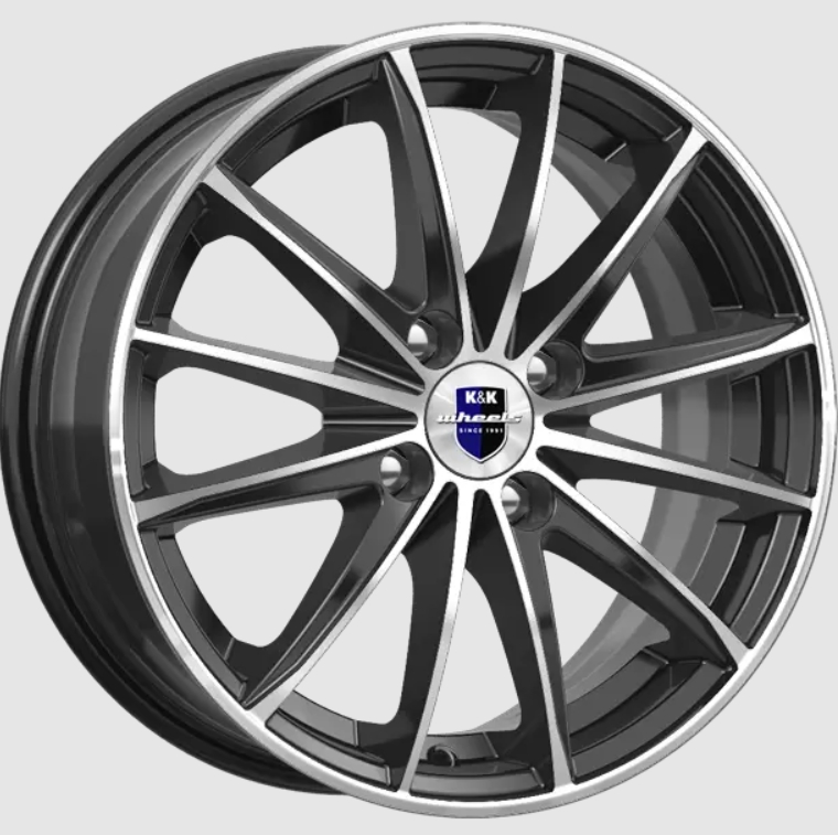 

Колесный диск 6x15/4x100 ET50 D60,1 Пойнт Бланк (KC884) Алмаз черный SK