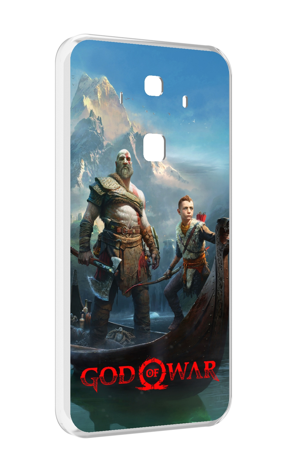 

Чехол MyPads God Of War Кратос Атрей для Huawei Mate 10 Pro, Прозрачный, Tocco