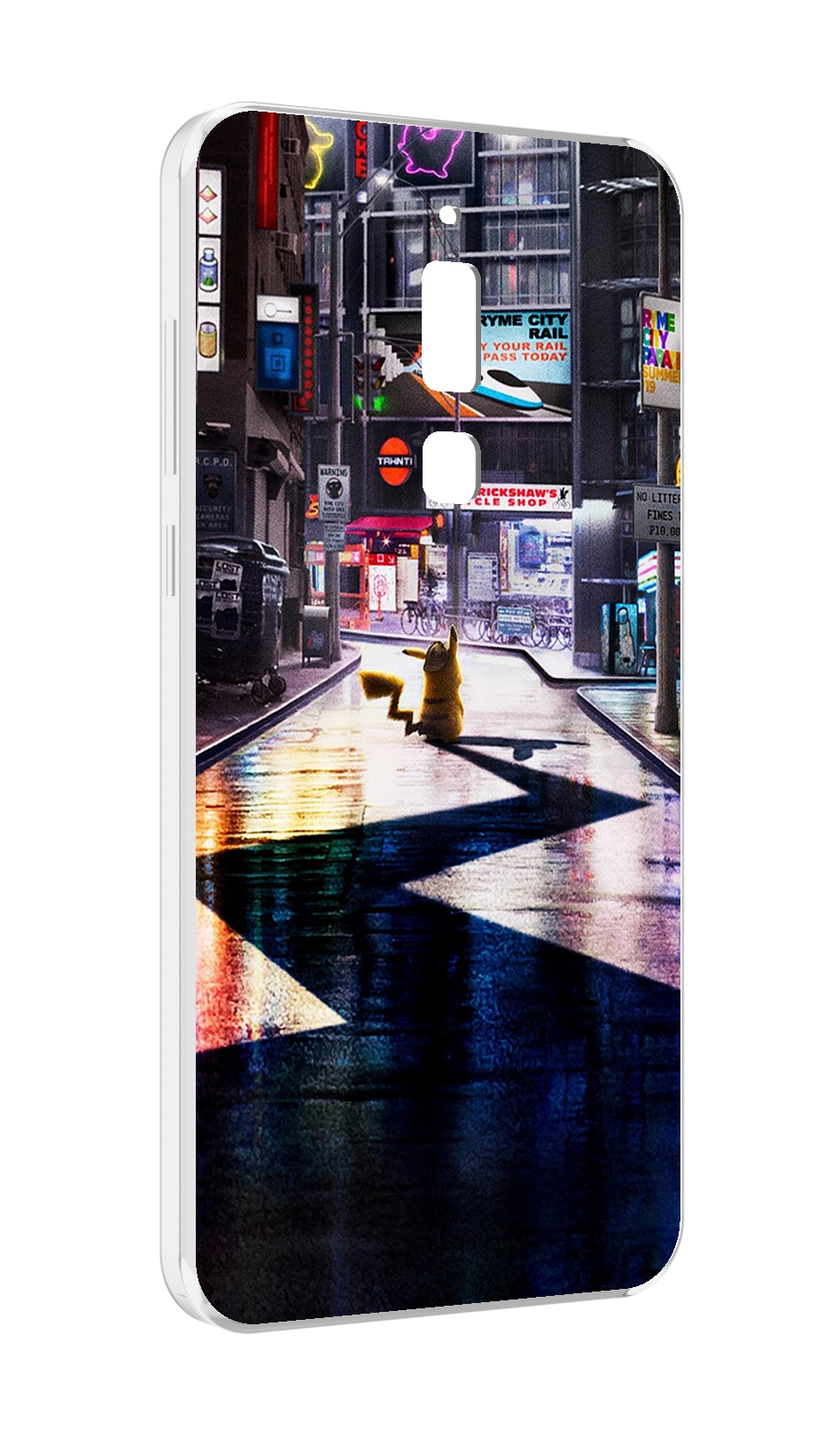 

Чехол MyPads Пикачу-в-городе для Meizu M6T, Прозрачный, Tocco