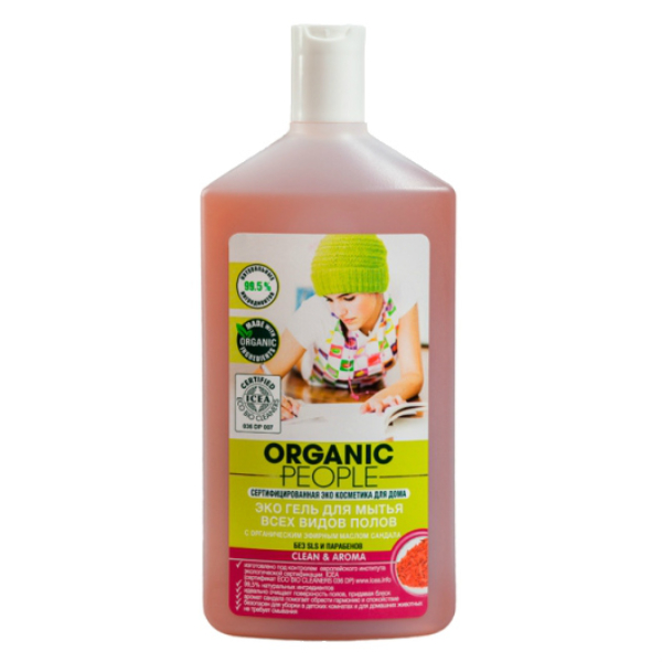 

Универсальное чистящее средство для мытья полов Organic People эко 500 мл