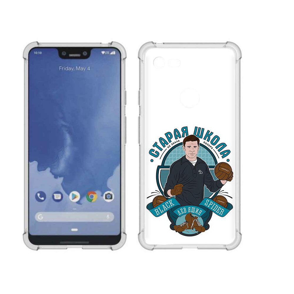 

Чехол MyPads Tocco для Google Pixel 3 XL Старая школа, Прозрачный, Tocco