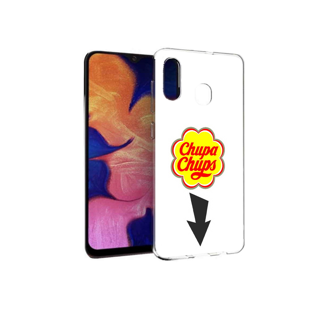 

Чехол MyPads Tocco для Samsung Galaxy A30 чупа чупс (PT126700.499.694), Прозрачный, Tocco