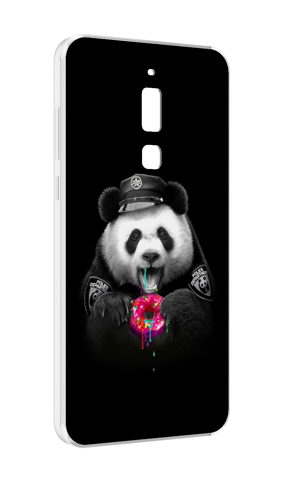 

Чехол MyPads Панда-с-пончиком для Meizu M6T, Прозрачный, Tocco