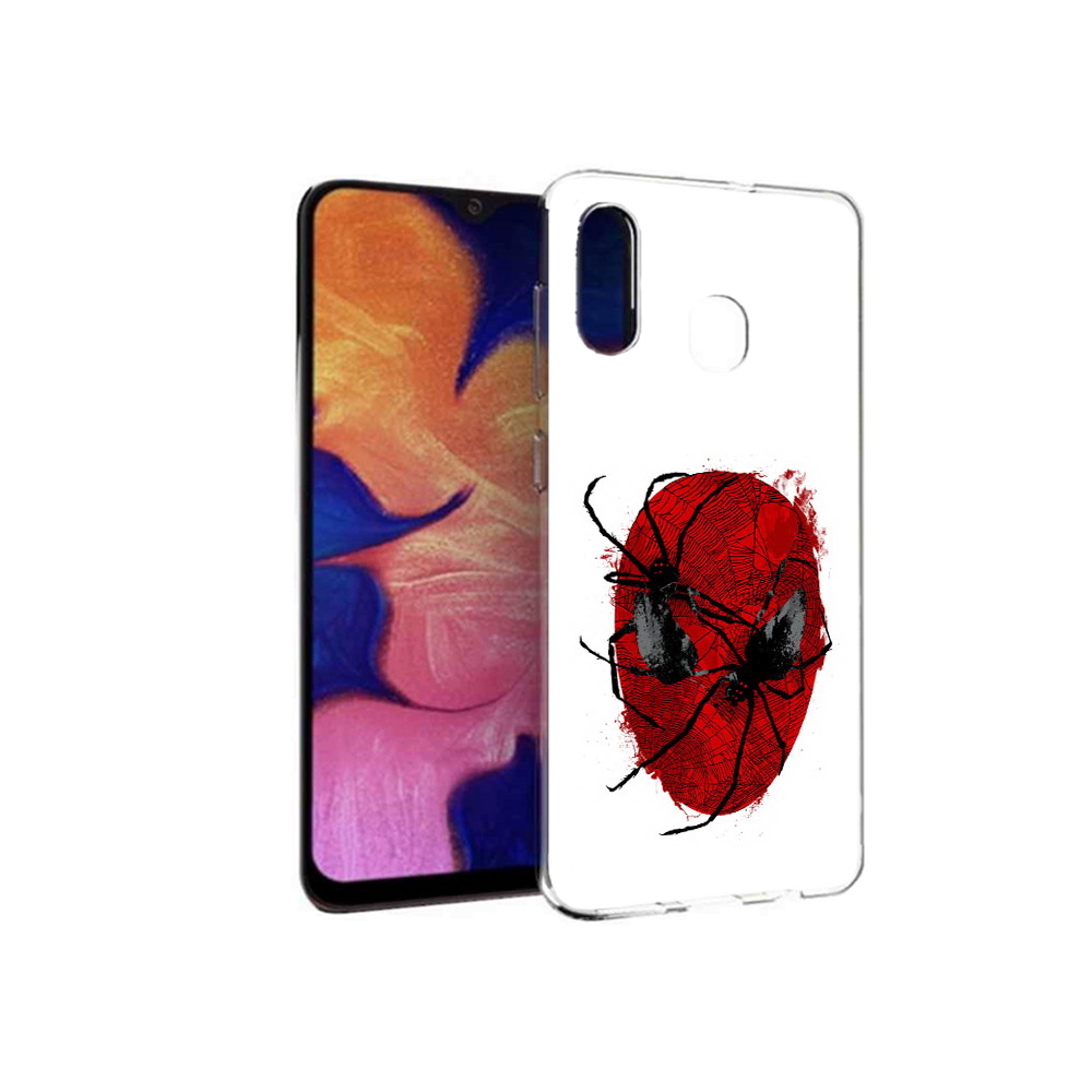 Чехол MyPads Tocco для Samsung Galaxy A30 человек паук (PT126700.499.673)