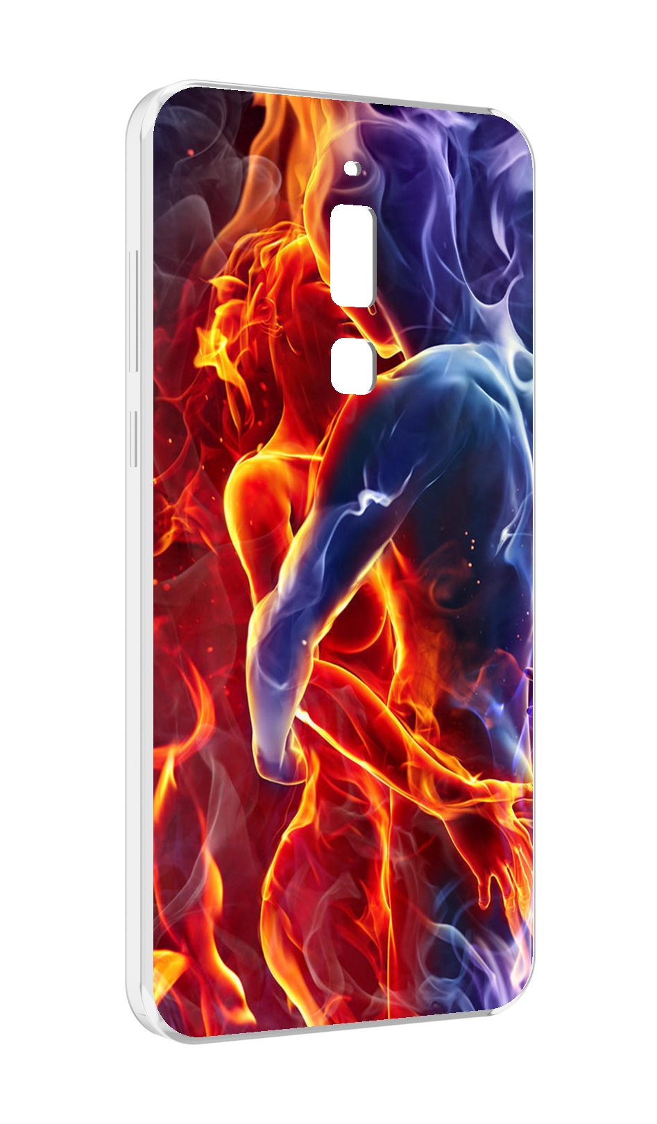 

Чехол MyPads Огонь-вода для Meizu M6T, Прозрачный, Tocco