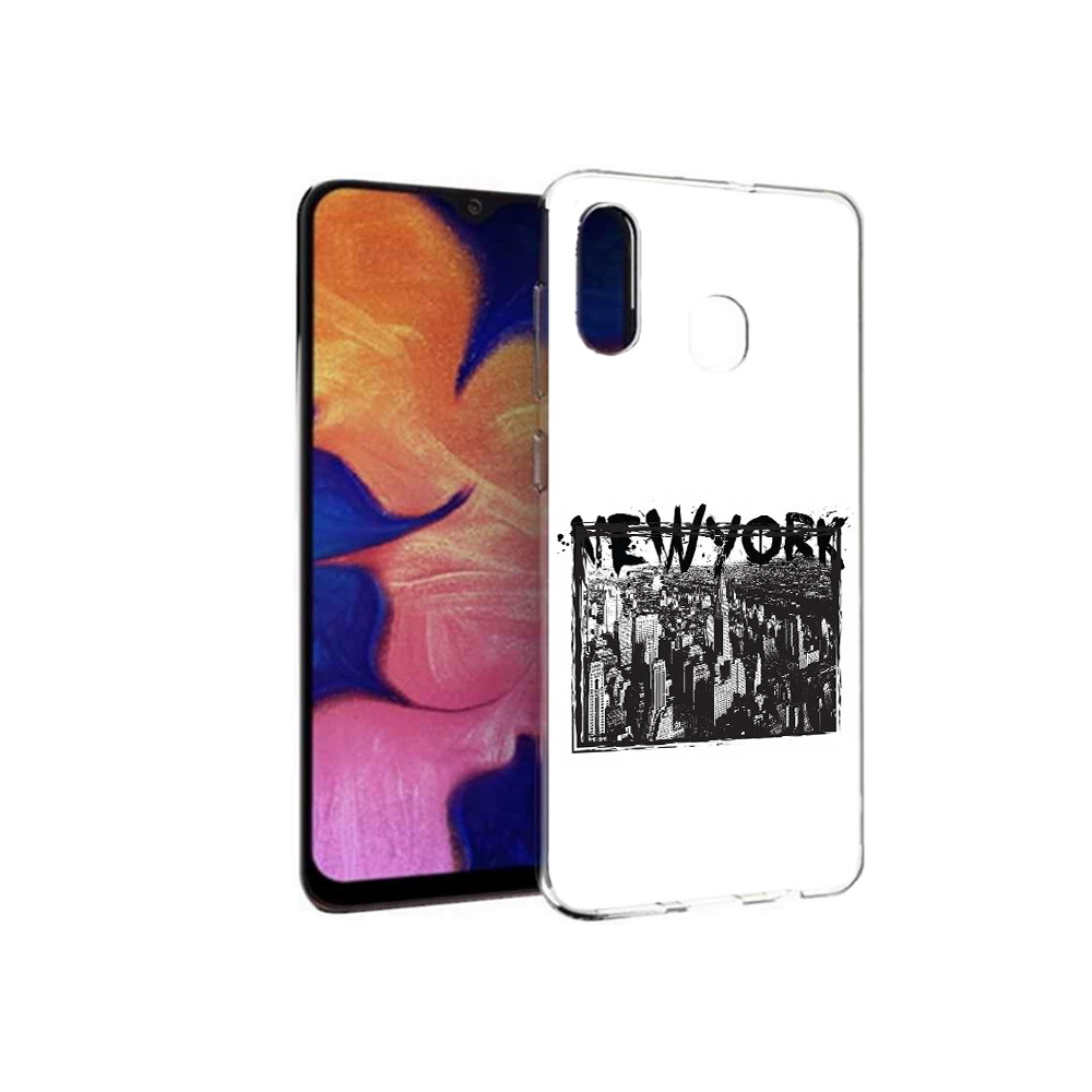

Чехол MyPads Tocco для Samsung Galaxy A30 че (PT126700.499.671), Прозрачный, Tocco