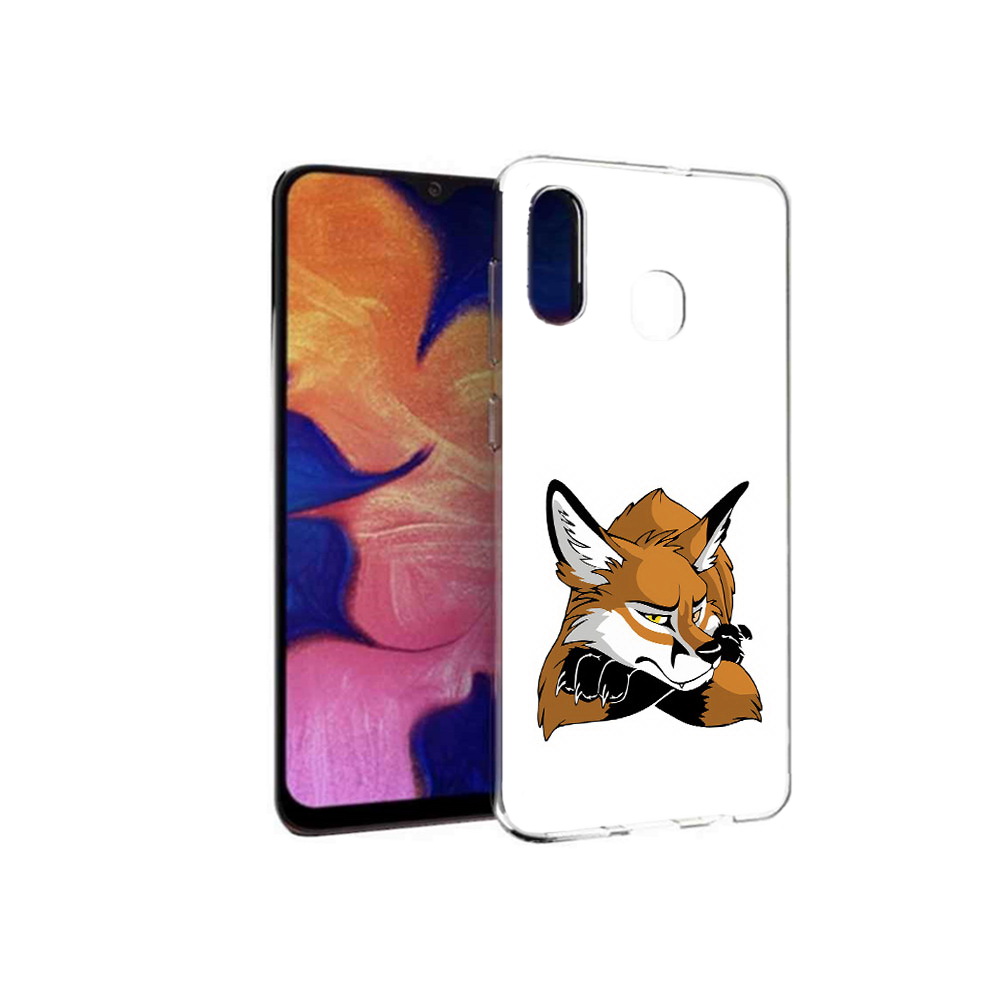 

Чехол MyPads Tocco для Samsung Galaxy A30 фокс (PT126700.499.660), Прозрачный, Tocco