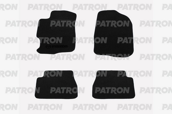 

Комплект Ковриков Текстильных Mazda 6 Ii 2002-2007 PATRON PCCMZD007