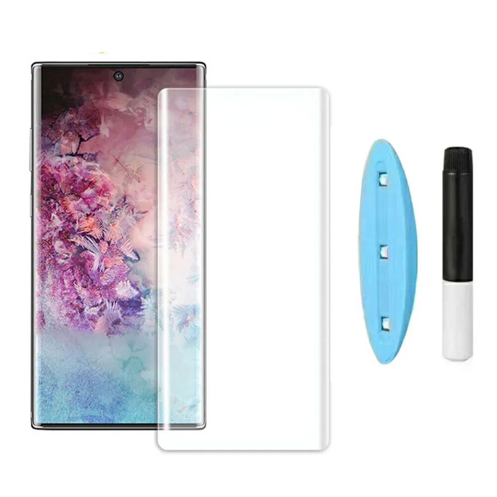 

Защитное стекло с ультрафиолетом для Samsung Galaxy Note 10 Lite / UV, Galaxy Note 10 Lite