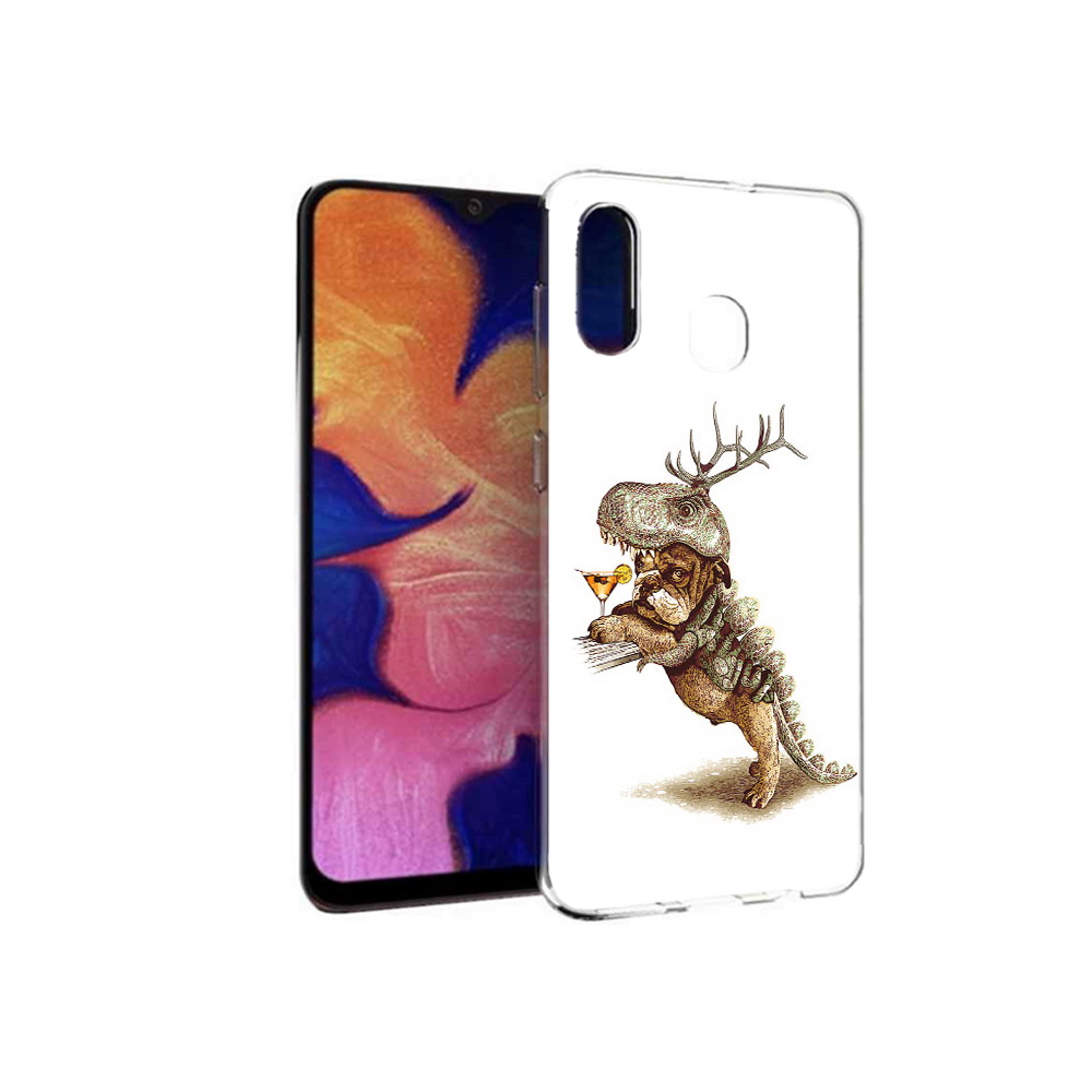 

Чехол MyPads Tocco для Samsung Galaxy A30 тематическая вечеринка (PT126700.499.638), Прозрачный, Tocco