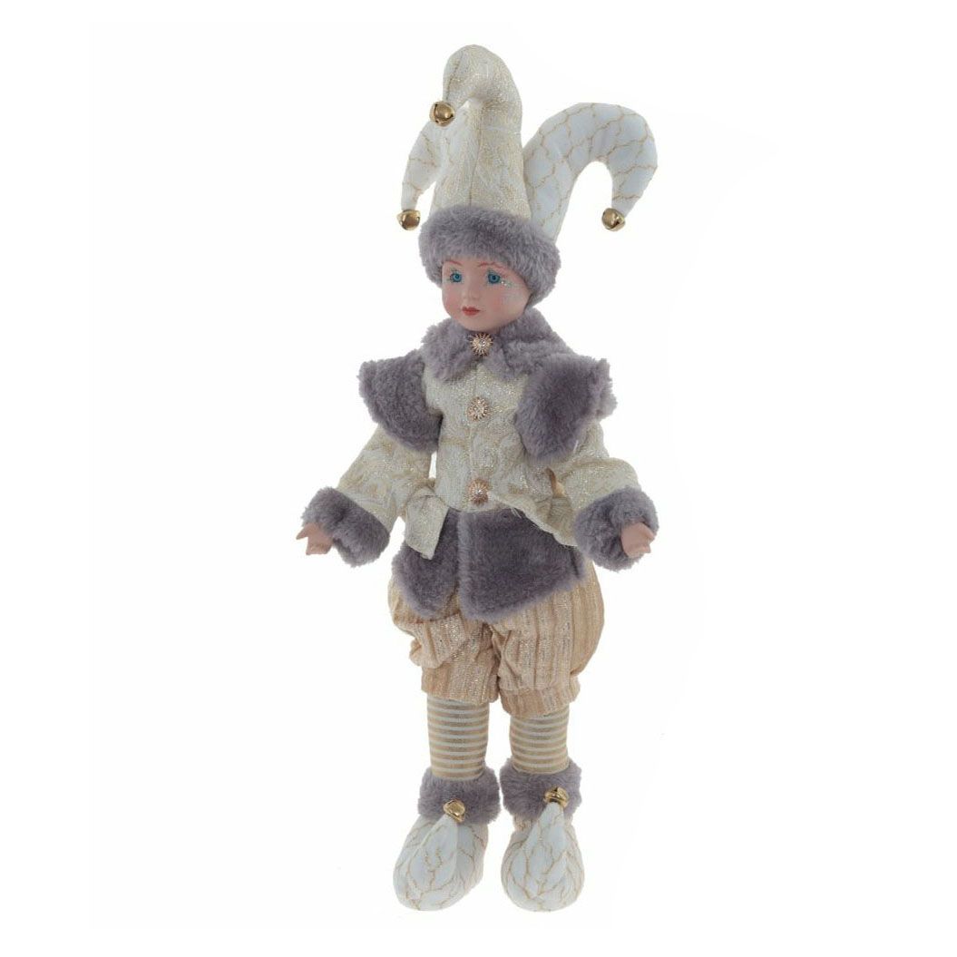 

Новогодняя фигурка Remeco collection Клоун 20x10x51 см, Серый, Клоун