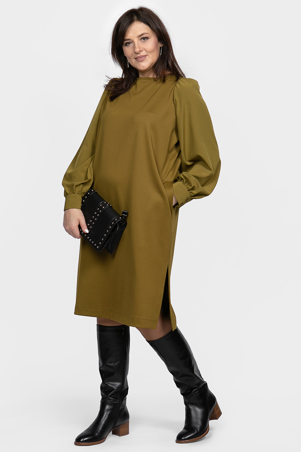 

Платье женское SVESTA R1101Kha хаки 64 RU, R1101Kha