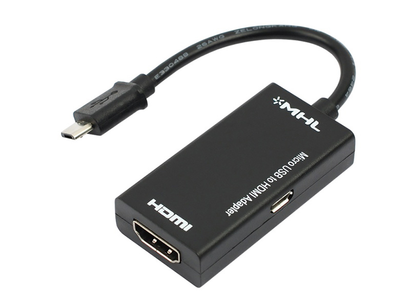 

Переходник Vixion HDMI - Micro USB вилка-розетка м (AD33), AD33