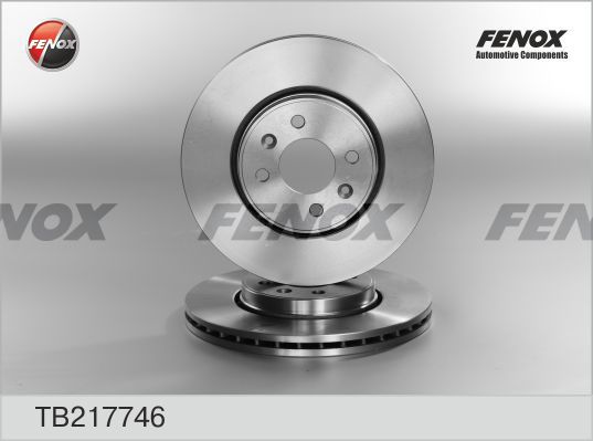 

Тормозной диск FENOX передний для Renault Clio 00-, Kangoo 01-07, Megane 92-08 TB217746