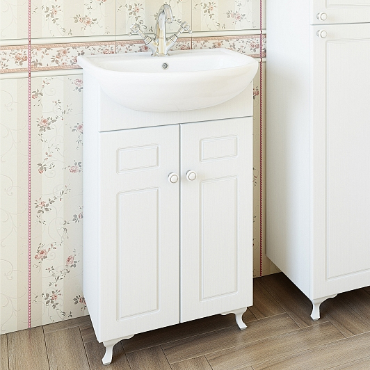 

Тумба с раковиной Sanflor Софи 50, Белый, Софи 50