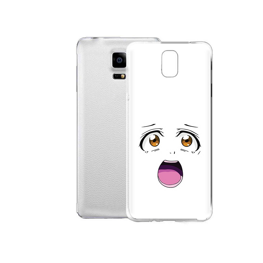 

Чехол MyPads Tocco для Samsung Galaxy Note Edge аниме лицао (PT11952.563.223), Прозрачный, Tocco