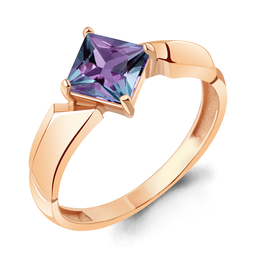 

Кольцо из серебра с алекситом искусственным Aquamarine Aquamarine 6935925_925_з р. 18,5, 6935925_925_з
