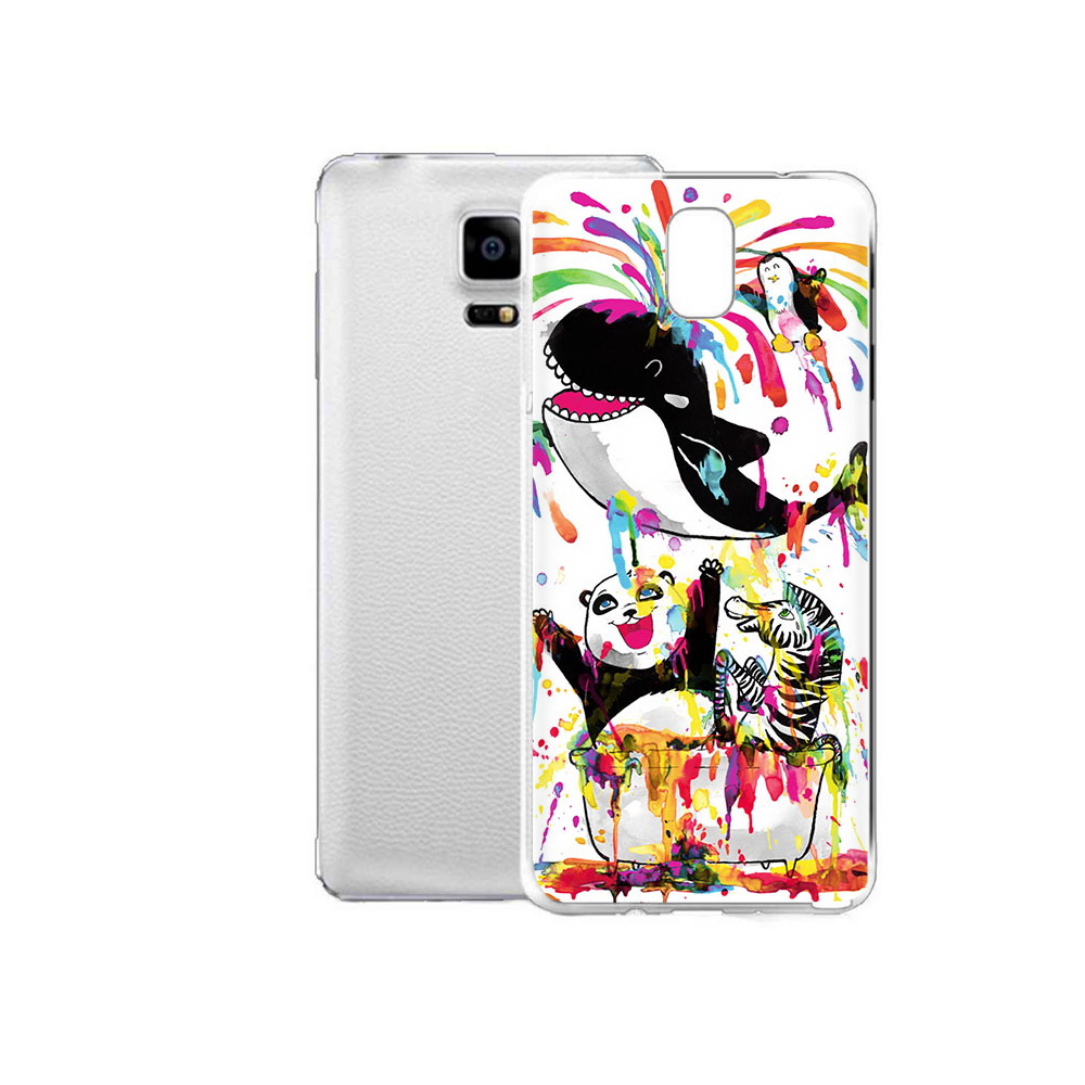 

Чехол MyPads Tocco для Samsung Galaxy Note Edge Хиппи кит (PT11952.563.191), Прозрачный, Tocco