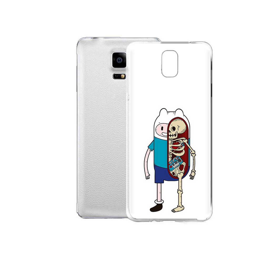 

Чехол MyPads Tocco для Samsung Galaxy Note Edge Финн скелет (PT11952.563.187), Прозрачный, Tocco