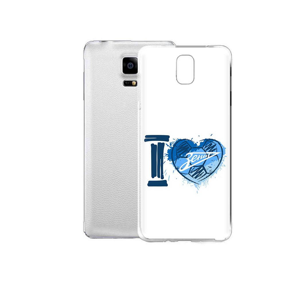 

Чехол MyPads Tocco для Samsung Galaxy Note Edge ФК я люблю зенит (PT11952.563.186), Прозрачный, Tocco