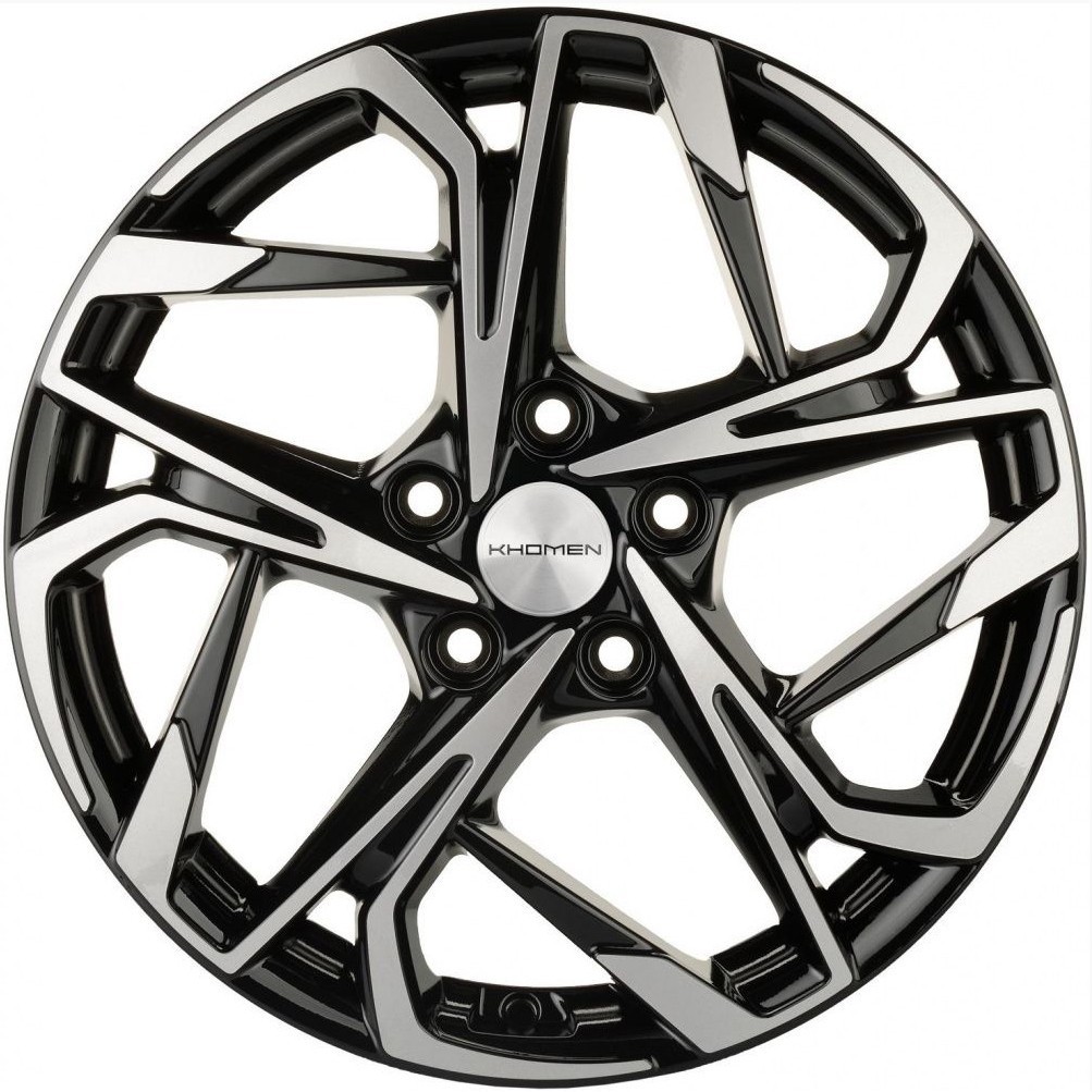 

Колесный диск KHOMEN WHEELS, KHW1716 (CS75) 7x17/5x114.3ET45 60.1, Черный