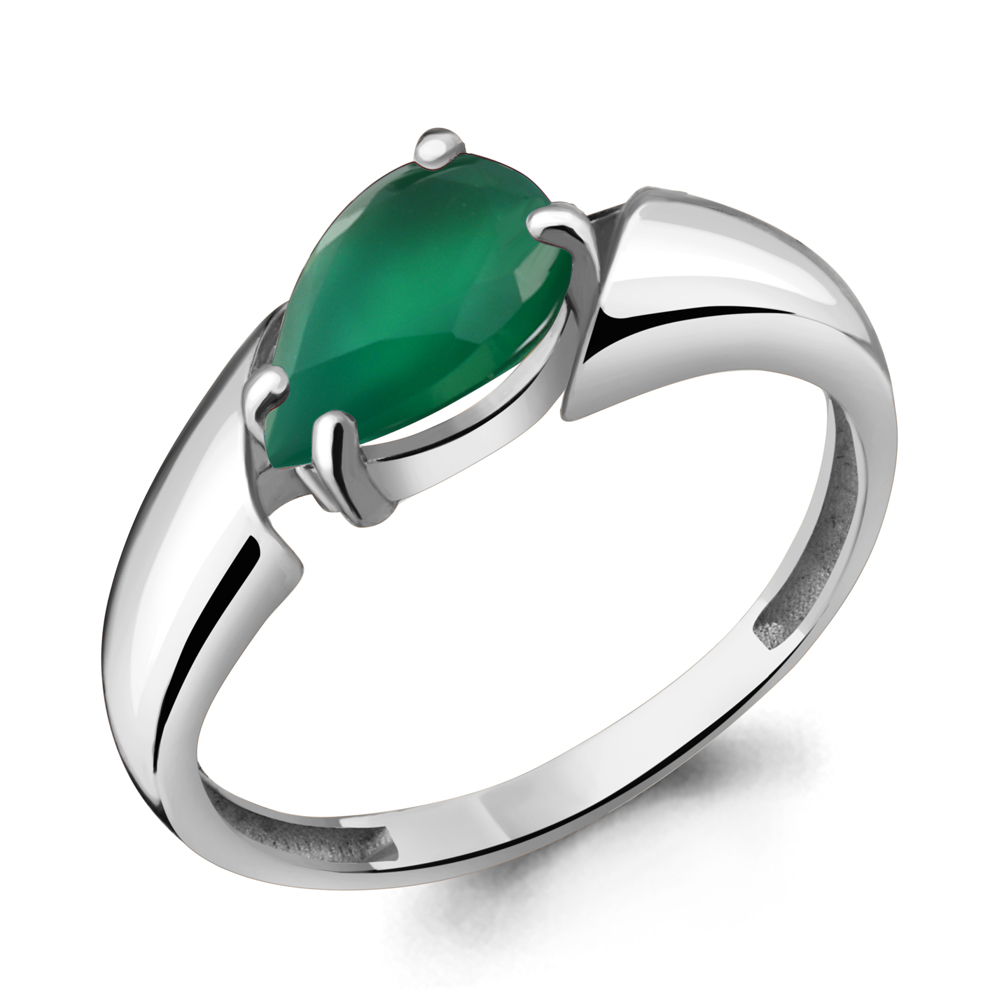 

Кольцо из серебра с агатом Aquamarine Aquamarine 6935709_925_р р. 17, 6935709_925_р