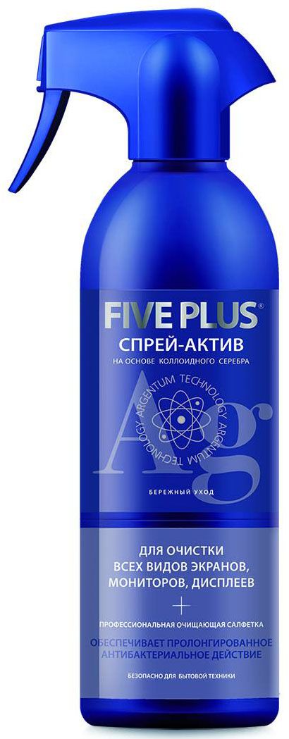 Спрей Five Plus для очистки экранов 350 мл