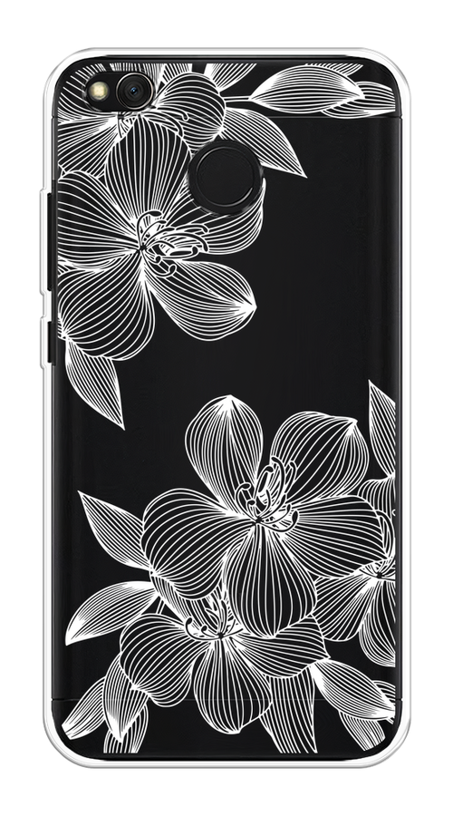 

Чехол на Xiaomi Redmi 4X "Крокус", Белый;прозрачный, 31450-1
