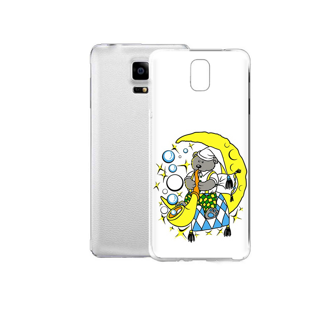 

Чехол MyPads Tocco для Samsung Galaxy Note Edge Сырная луна (PT11952.563.167), Прозрачный, Tocco