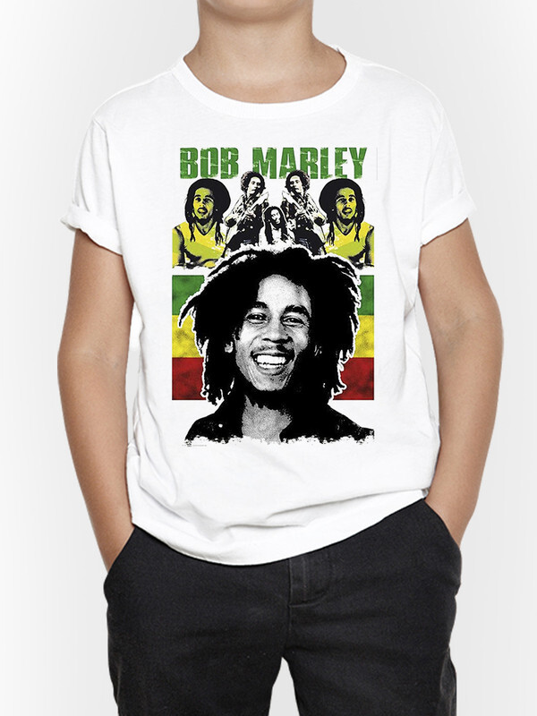 фото Футболка д/мальч. dreamshirts studio боб марли / bob marley к цв. белый р.98