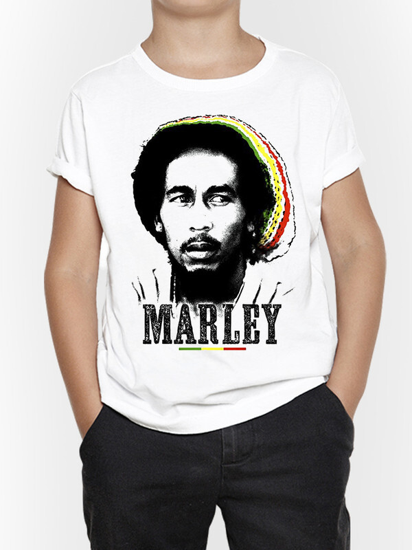 фото Футболка д/мальч. dreamshirts studio боб марли / bob marley з цв. белый р.98