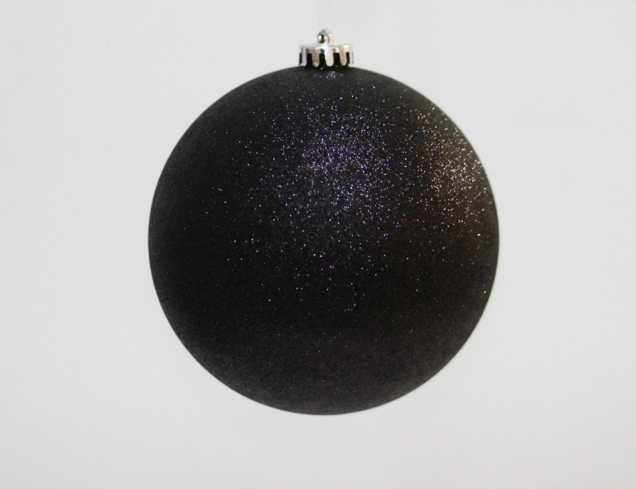 

Шар на ель Winter Deco Глиттер 1131369 15 см 1 шт. черный, 1131369