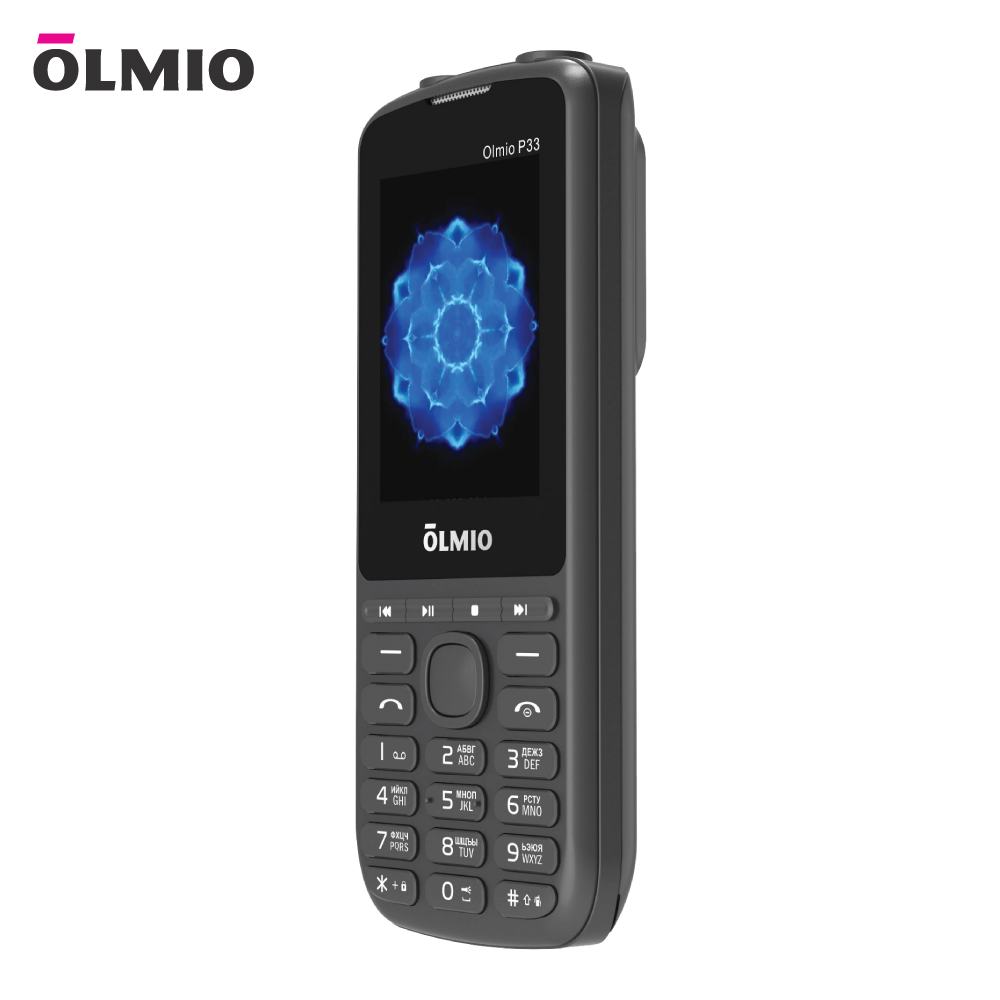 Мобильный телефон Olmio P33, черный (046388) 600013840738