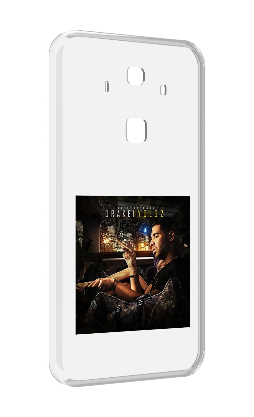 Чехол MyPads Drake - You Only Live Once 2 для Huawei Mate 10 Pro