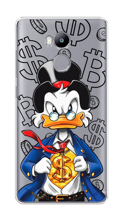 

Чехол на Xiaomi Redmi 4 Pro "Scrooge Goldman", Черный;белый;синий, 31250-1