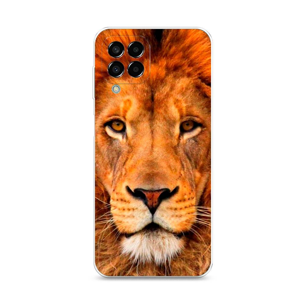 

Чехол на Samsung Galaxy M33 "Благородный лев", Оранжевый, 2105650-1