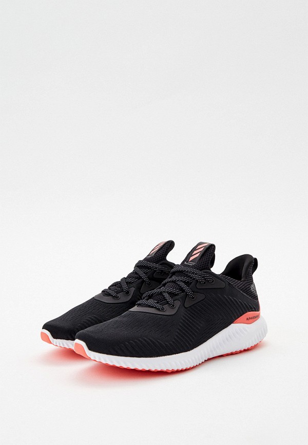 

Кроссовки мужские Adidas Alphabounce черные 11 UK, Черный, Alphabounce