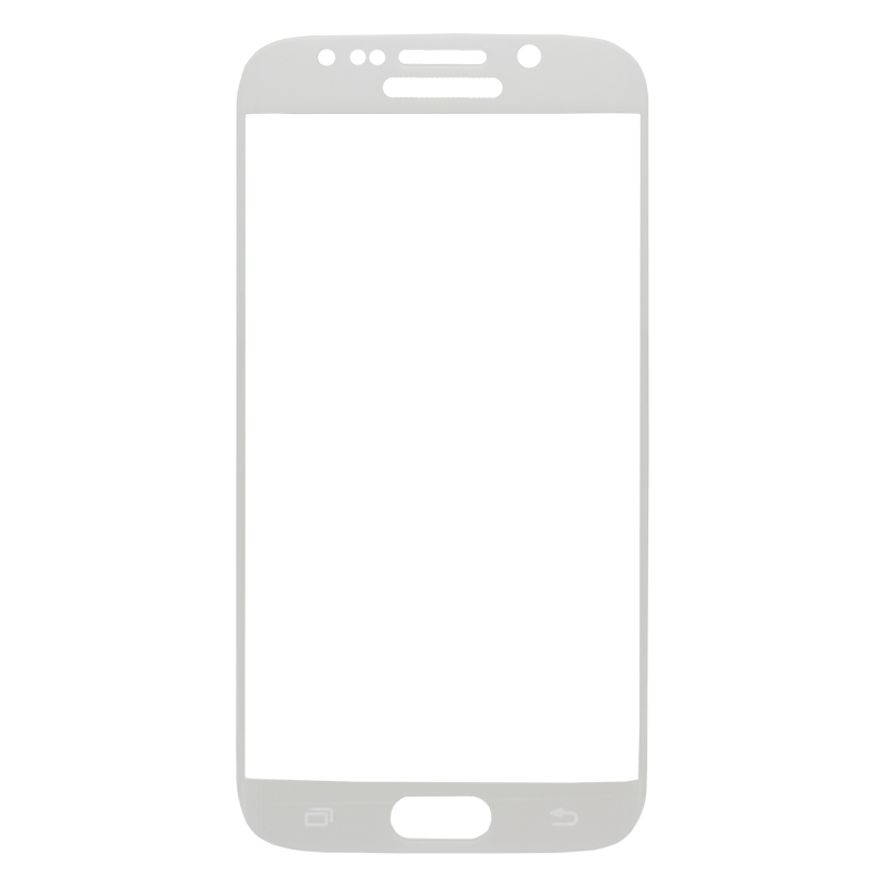 

Защитное стекло BaseMarket для Samsung G925F Galaxy S6 Edge (полное покрытие) (белое)