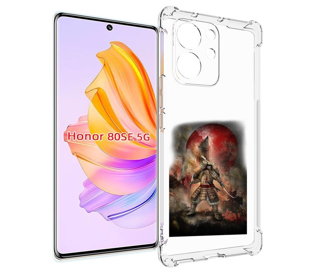 

Чехол MyPads китайскийвоин для Honor 80 SE, Прозрачный, Tocco