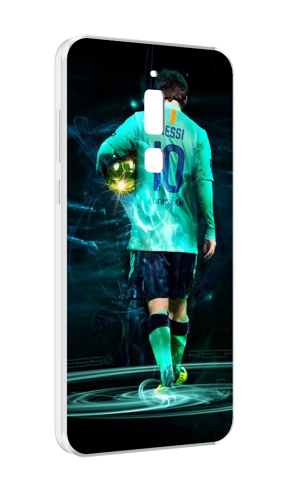 

Чехол MyPads Месси мужской для Meizu M6T, Прозрачный, Tocco
