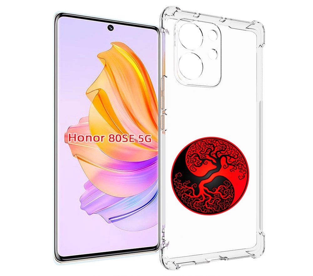 

Чехол MyPads инь янь дерево для Honor 80 SE, Прозрачный, Tocco