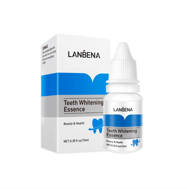 Сыворотка Отбеливающая для зубов LANBENA Teeth Whitening Essence 10 мл набор для отбеливания lapiss cp 16% 5 шприцев по 3 мл