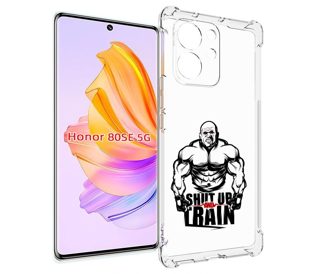 

Чехол MyPads здоровое тело для Honor 80 SE, Прозрачный, Tocco