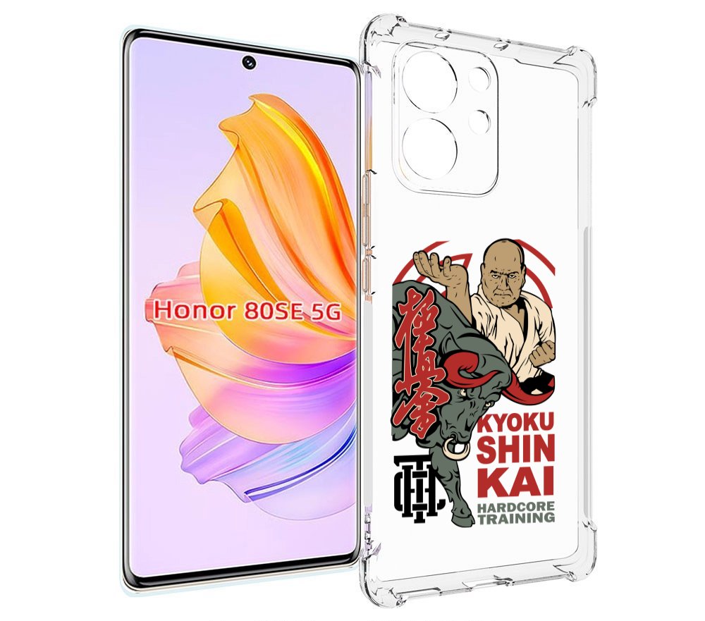 

Чехол MyPads единоборства рисунок для Honor 80 SE, Прозрачный, Tocco