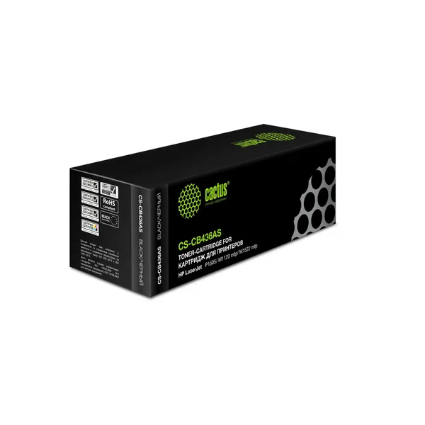 

Картридж для лазерного принтера CACTUS CS-CB436AS/CS-CB436A черный, совместимый, CS-CB436AS/CS-CB436A